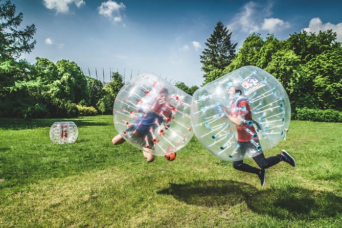#1 Bubble Football games in Warsaw - Who this suits best: stags, teams, and first-timers