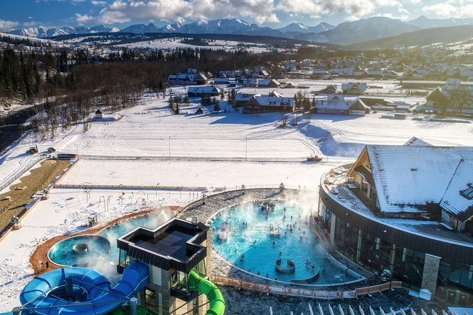 3-Hour Novice Ski Adventure & Relaxing Zakopane or Baths Combo - The thermal baths at Chocholowskie Termy: soaking without thinking too hard