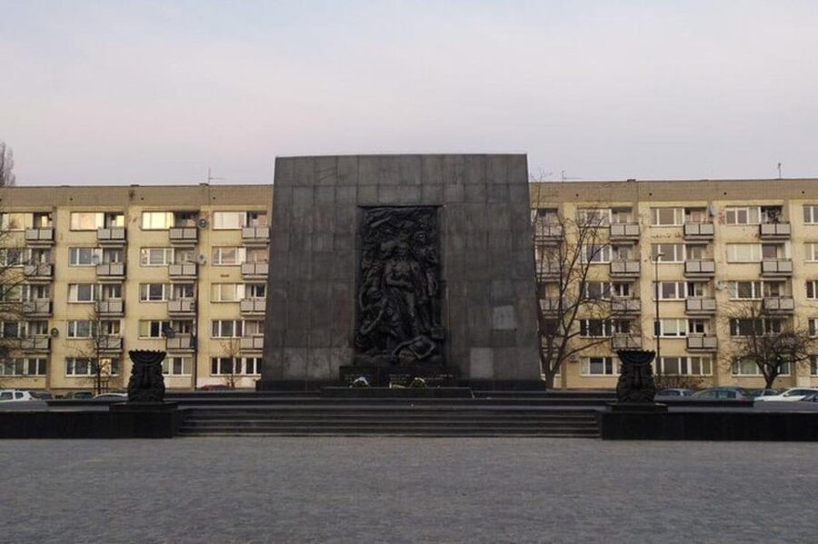 A unique walking tour of Jewish Warsaw -- past and present - Muranów, ghetto-wall remnants, and the Ringelblum Archive memorial
