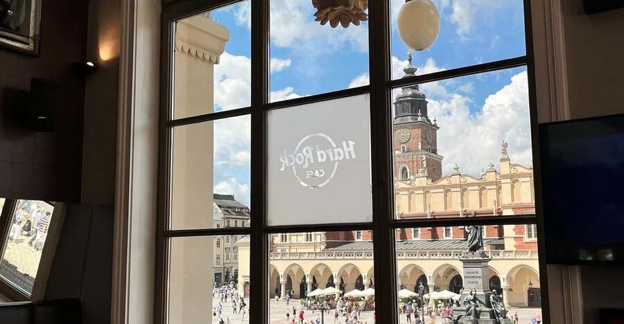 American Food Experience - A Rock-Themed Meal With Market Square Views