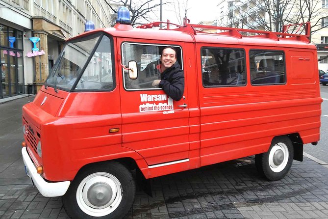 Best of Warsaw - private tour by retro minibus with hotel pickup - Soviet-era clues in Śródmieście and the Palace of Culture pass