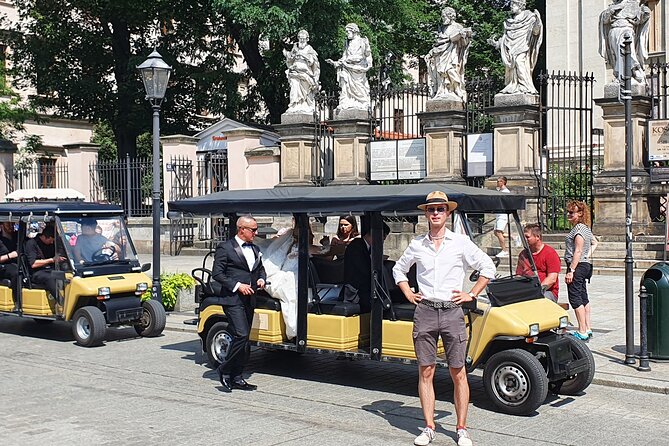 Cracow guided Full tour by Golf Cart-Family Discount - Stop 4: Oskar Schindler’s factory area, shown from outside