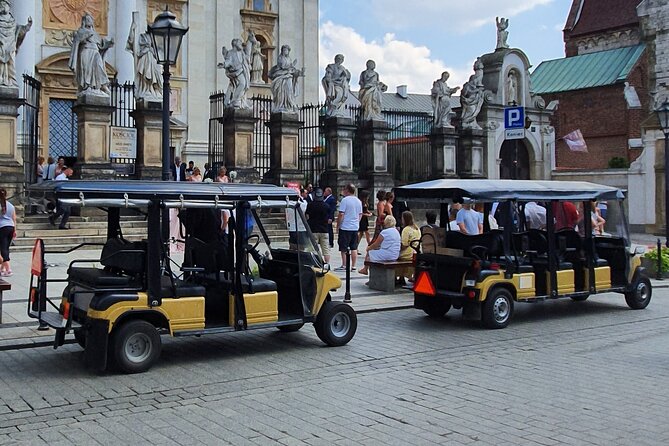 Cracow guided Full tour by Golf Cart-Family Discount - Price and value for a 2-hour private ride