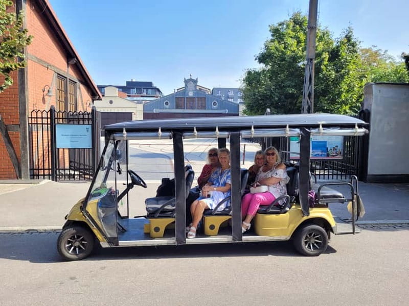 Cracow sightseeing tour by electric golf cart - Kazimierz: Jewish Quarter sights you can actually place on a map