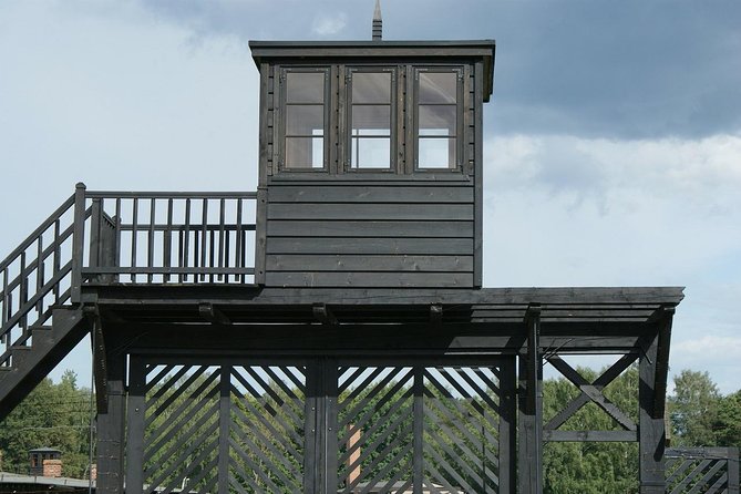 DAILY Stutthof Concentration Camp with Guide and Transport - Walking the former camp grounds: wooden barracks, gas chamber, crematorium