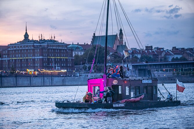 Discover Vistula River in Warsaw - The cruise route in plain language: two stops, then back the way you came