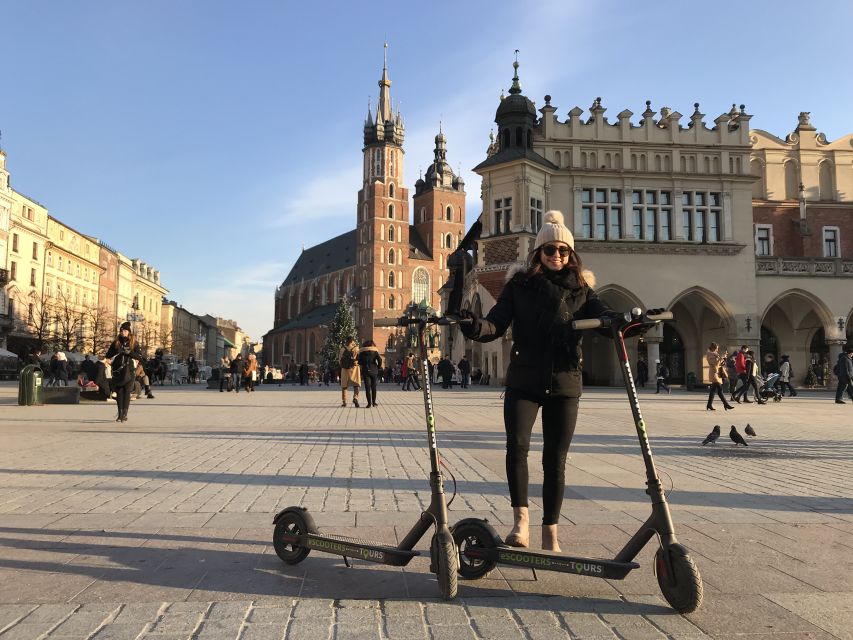 Electric Scooter Tour Krakow - St. Mary’s and the Trumpeter, St. Anne’s, and Why Churches Matter Here