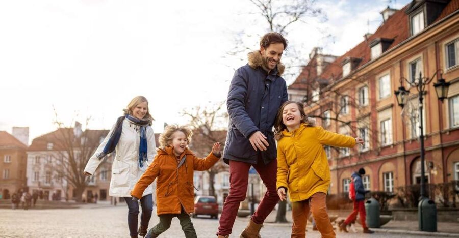 Family Tour of Warsaw Old Town with Fun Activities for Kids - The 2-hour Old Town walk and the Mermaid story game