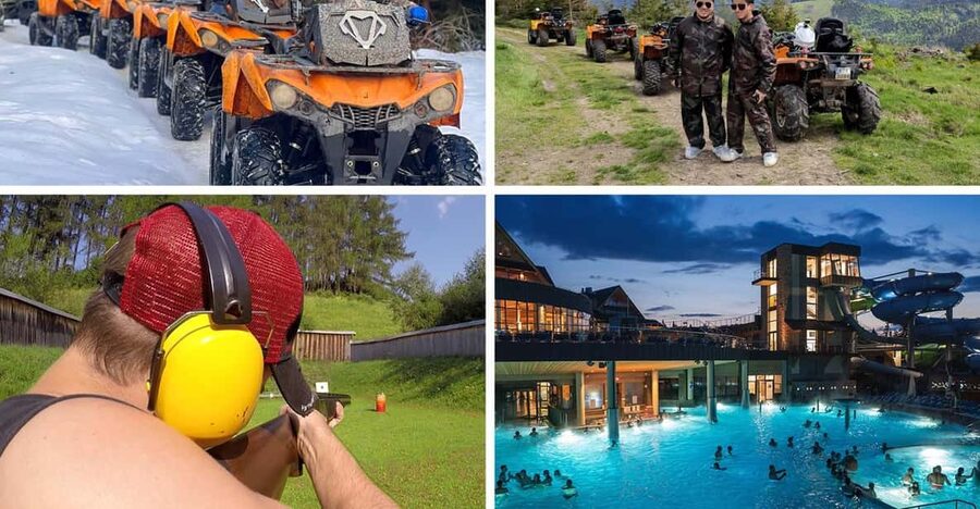 From Krakow: ATV/Snowmobile Ride, Shooting & Hot Springs - From Krakow to the Tatra foothills: the 12-hour flow