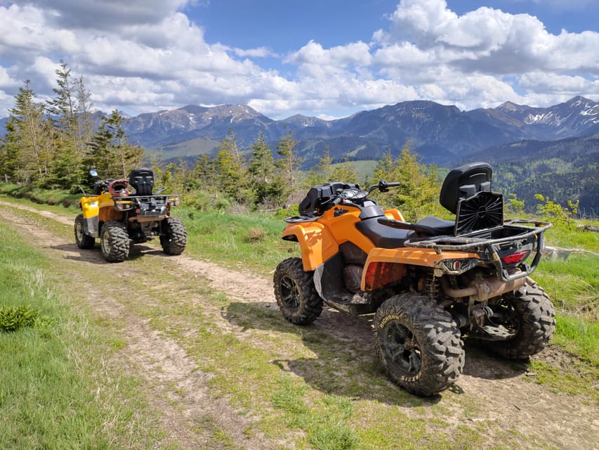 From Krakow: ATV/Snowmobile Ride, Shooting & Hot Springs - ATV or snowmobile near Zakopane: how the off-road portion works