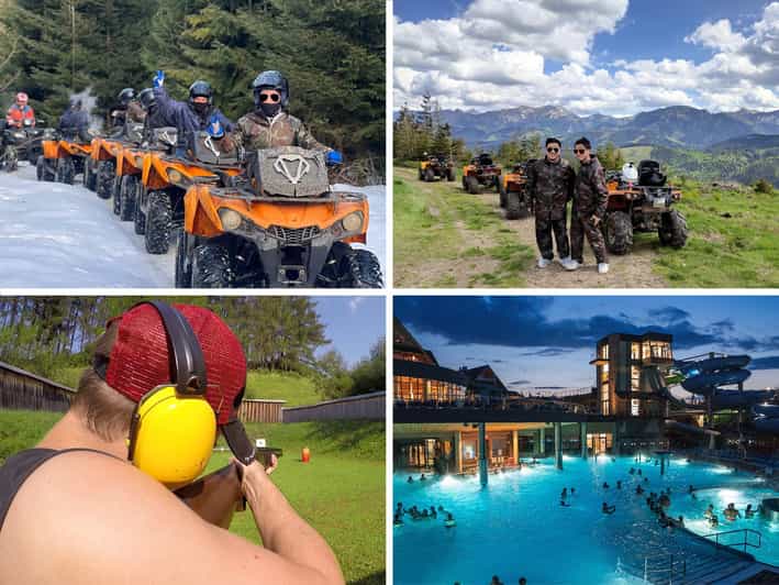 From Krakow: ATV/Snowmobile Ride, Shooting & Hot Springs - Chochołów stop: a short break before the big action