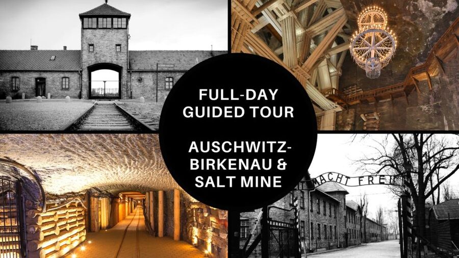 From Krakow: Auschwitz Birkenau and Salt Mine Guided Tour - Auschwitz-Birkenau: seeing the ruins with a guided route and real context