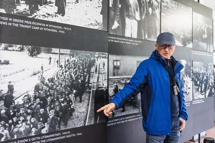 From Krakow: Auschwitz & Birkenau Guided Tour with Pick up - Birkenau rails, wooden barracks, and the International Memorial finish