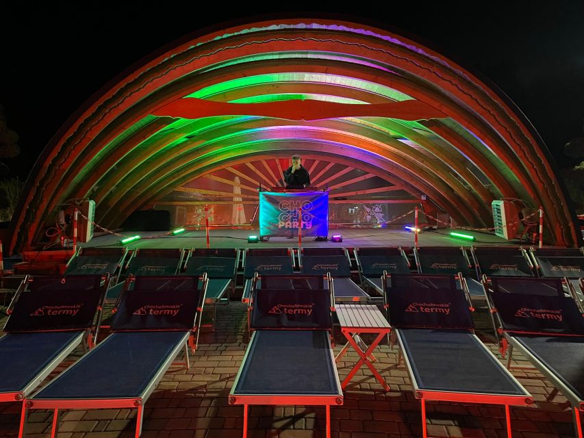 From Krakow: Chocholow Hot Springs Evening or Daytime Ticket - Arrival and First Soak: Indoor, Outdoor, and the 36°C Core Pools
