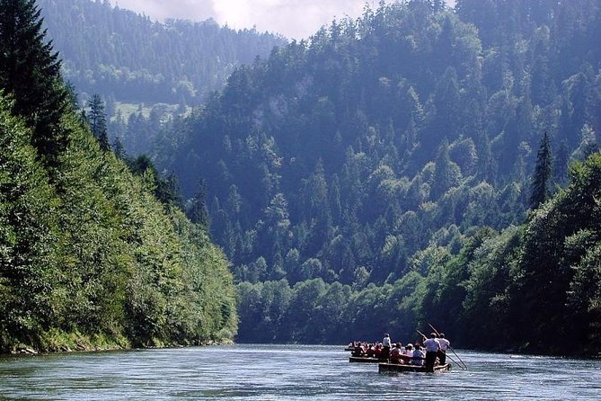 From Krakow: Dunajec River Rafting, Cable Car and Castle Niedzica - Day Tour - Dunajec River rafting on a wooden raft through Pieniny National Park