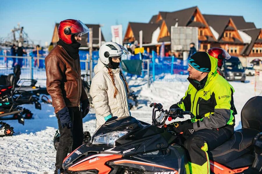 From Krakow: Snowmobile Adventure with Thermal Pools Visit - If Snow Is Thin, Quads or Buggies Keep the Day Moving