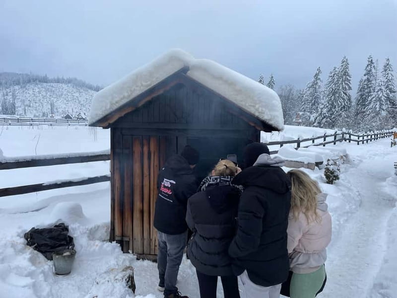 From Krakow: Snowmobile, Zakopane & Chochołowskie Baths - Snowmobile ride (or quads): how the mountain experience plays out