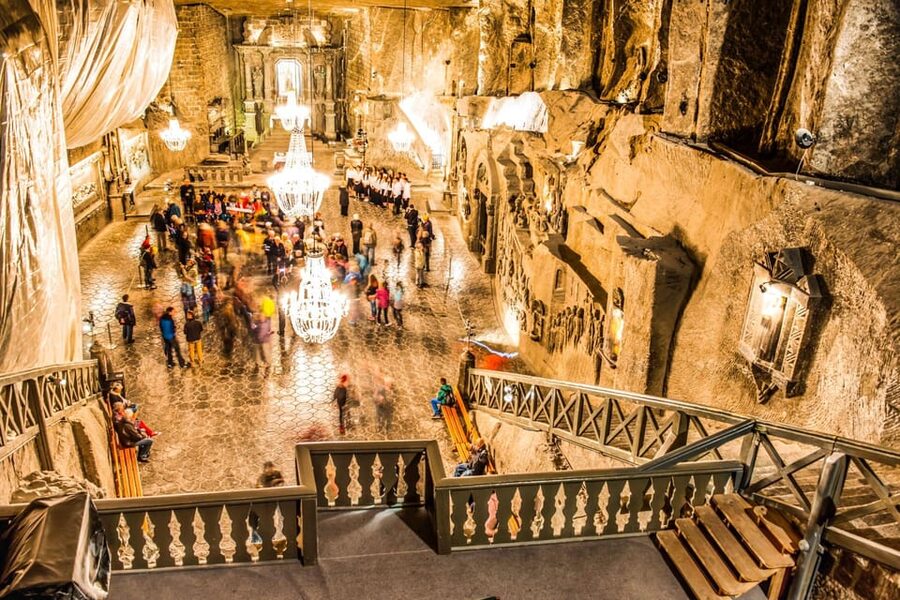 From Krakow: Wieliczka Salt Mine Guided Tour & Pickup Option - St. Kinga Chapel: the moment that usually wins people over