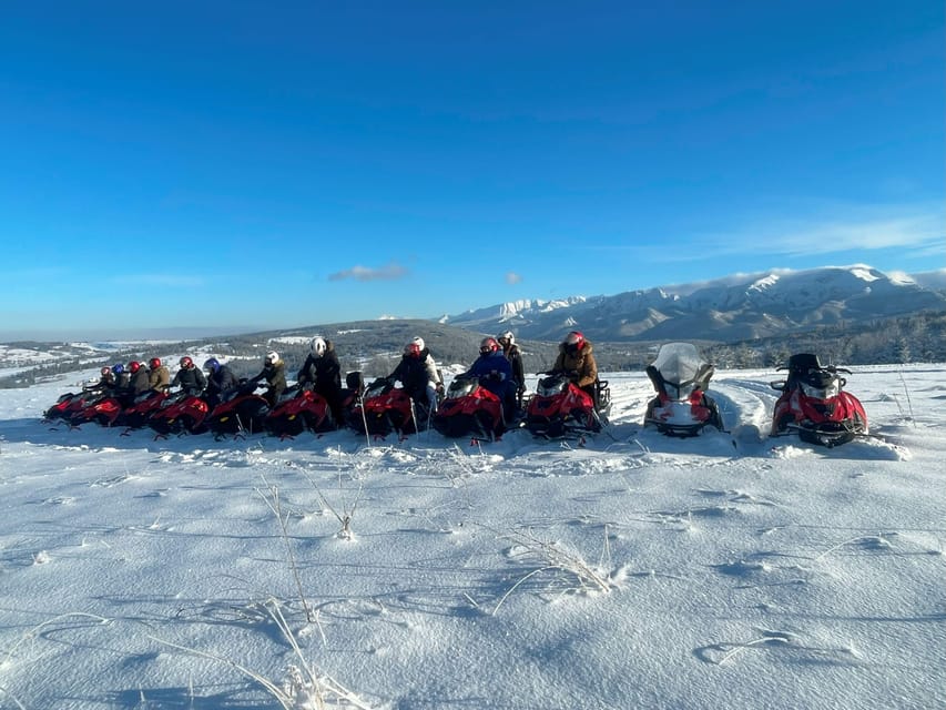 From Krakow: Zakopane Snowmobile NIGHT Ride, Bonfire, - Price and logistics: what you actually pay for