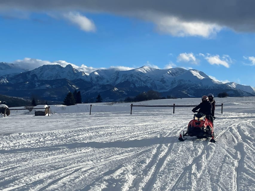From Krakow: Zakopane Snowmobile NIGHT Ride, Bonfire, - My take: the value is in the pairing, not just the ride
