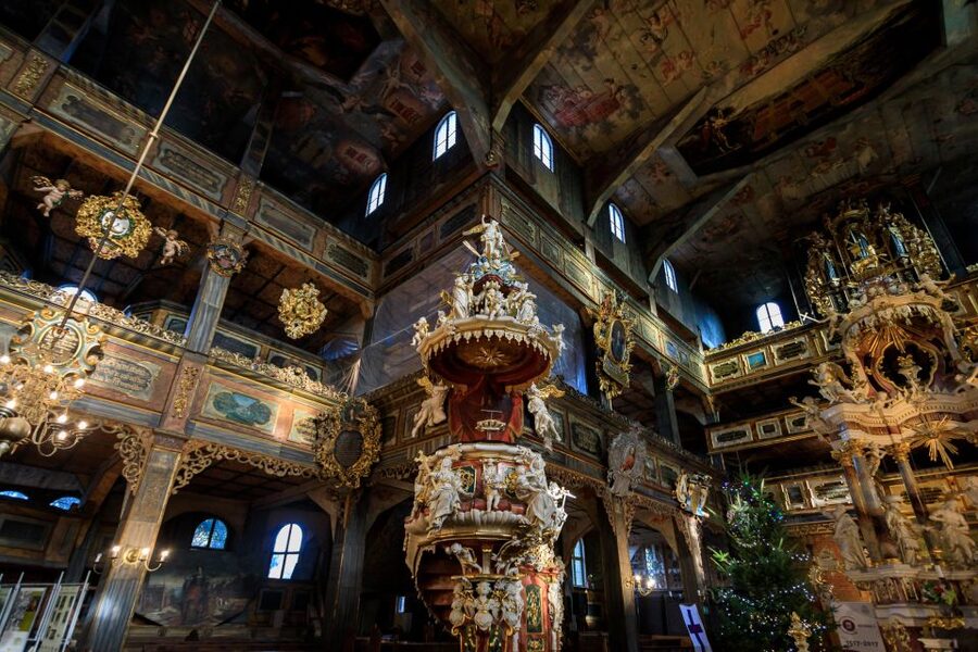 From Wroclaw: Ksiaz Castle and Church of Peace in Swidnica - Książ Castle: Hochberg power across 400-plus rooms
