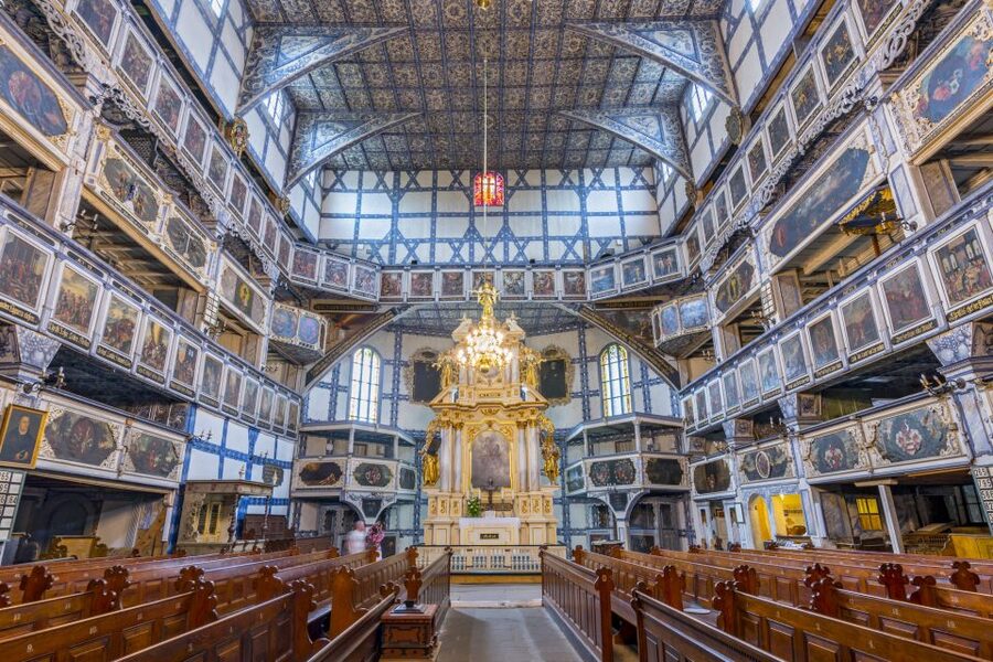 From Wroclaw: Peace Churches in Swidnica and Jawor - Entering the Church of Peace in Świdnica