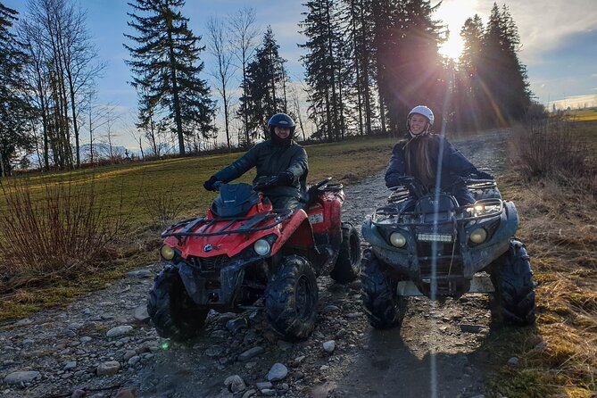 Full Day Zakopane Quads/Buggy & Thermal Baths Tour from Krakow - Stop 2: Zakopane area quads or ATVs, scenic vs extreme routes