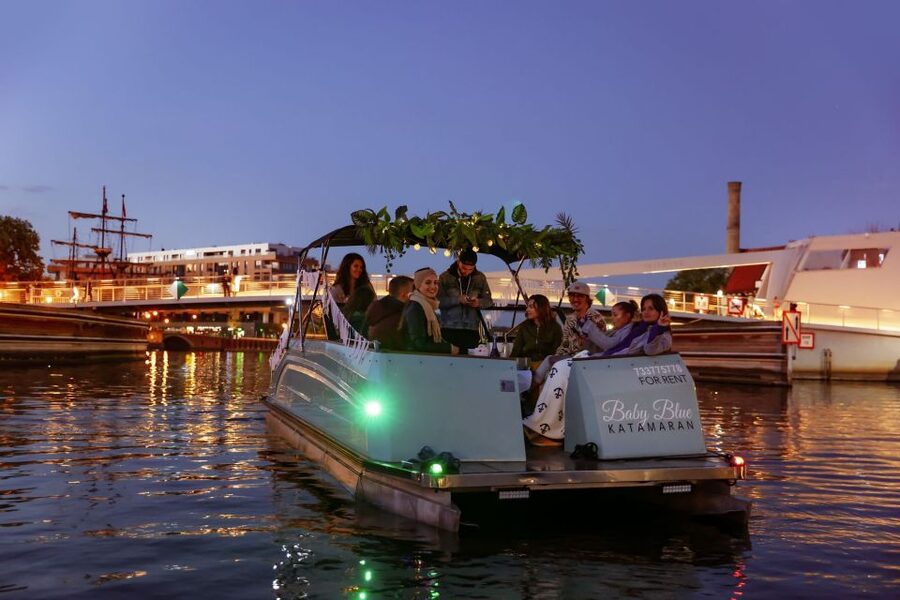 Gdańsk : Catamaran River Cruise (group) - The one-hour loop: great coverage, not much time to linger