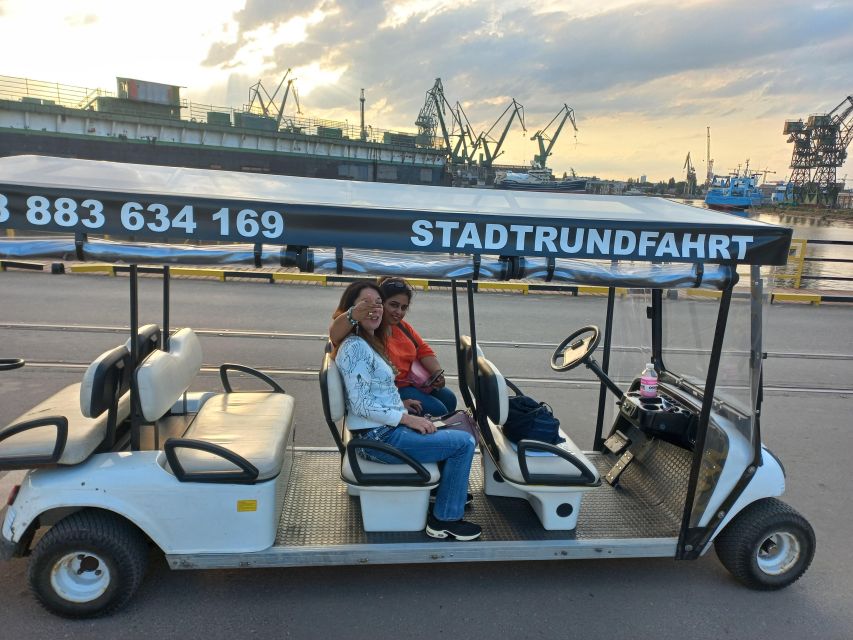 Gdansk: City Sightseeing Tour by Golf Cart/Buggy Guided Tour - Golden Gate: The City’s Hard-Edged Welcome