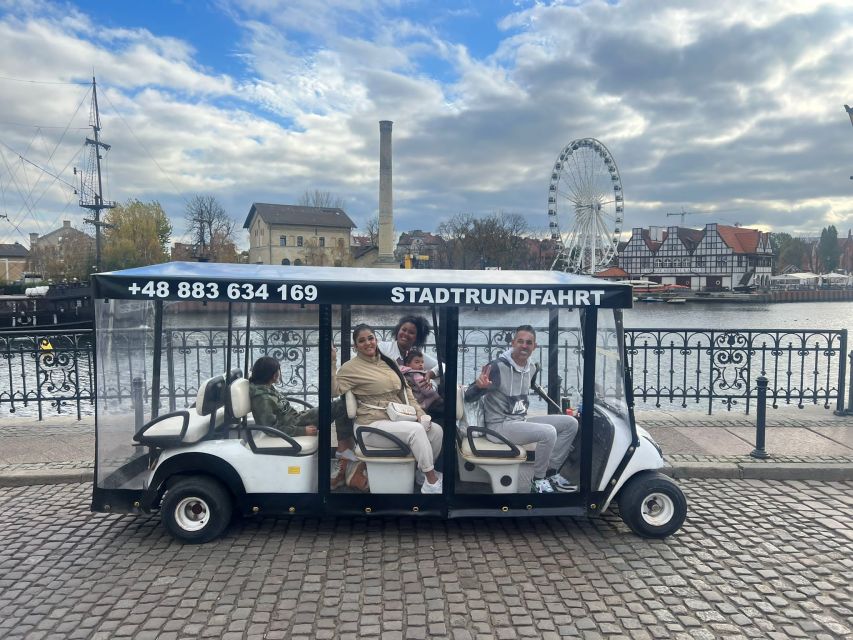 Gdansk: City Sightseeing Tour by Golf Cart/Buggy Guided Tour - Crane National Maritime Museum: Medieval Harbor Views on the Motława
