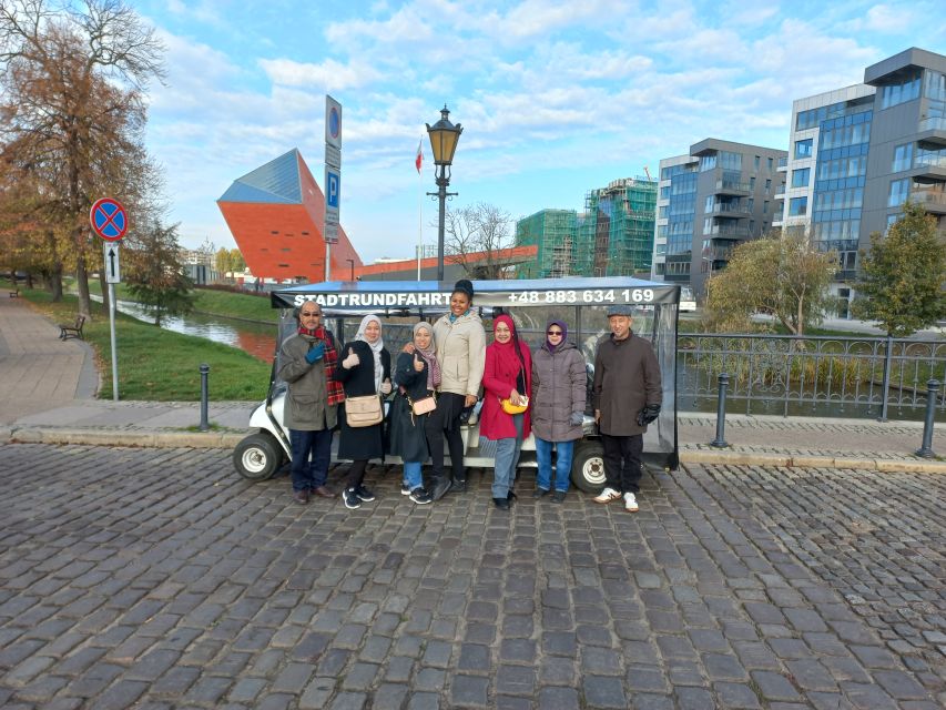 Gdansk: City Sightseeing Tour by Golf Cart/Buggy Guided Tour - European Solidarity Centre: Where Political Change Gets Human