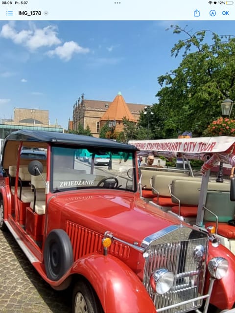 Gdańsk: City Tour by Electric Golf Cart - St. Mary’s Church, Brotherhood Court, and St. John’s Church