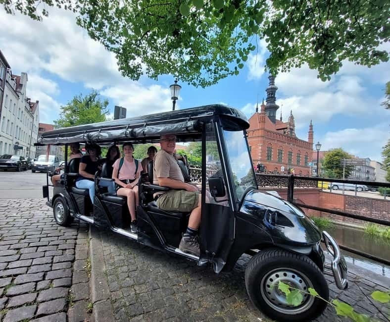 GDANSK City Tour by Golf Cart Live Guide & Sightseeing 90min - Key highlights worth your attention