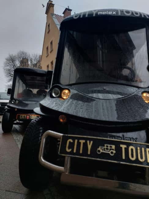 GDANSK City Tour by Golf Cart Live Guide & Sightseeing 90min - Comfort, seating, and the traffic reality check