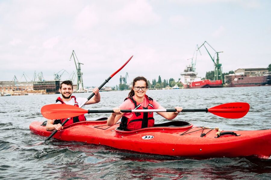 Gdańsk: Islands and Canals Private Kayak Tour - Finding the launch point at Dokowa 1