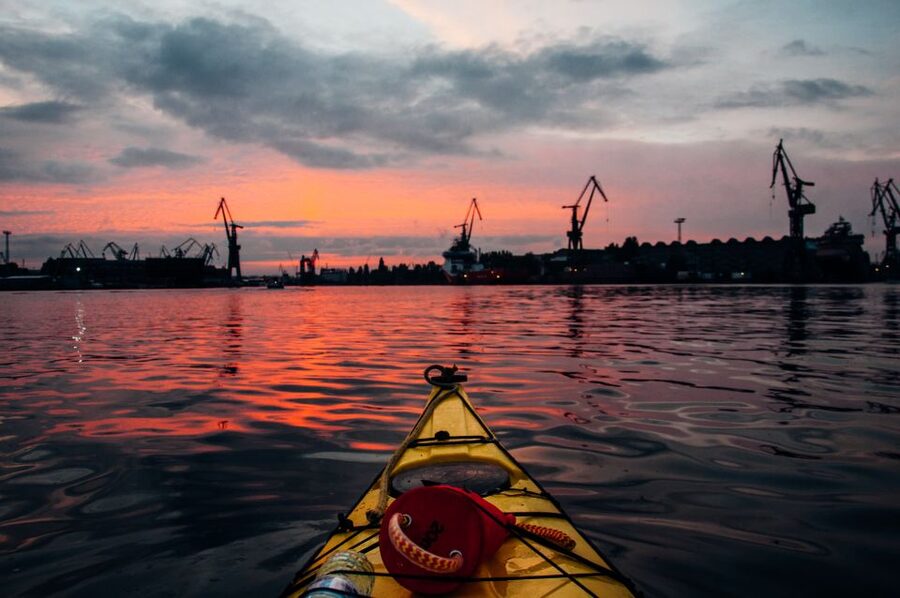 Gdańsk: Islands and Canals Private Kayak Tour - Kayak gear that makes the experience smoother