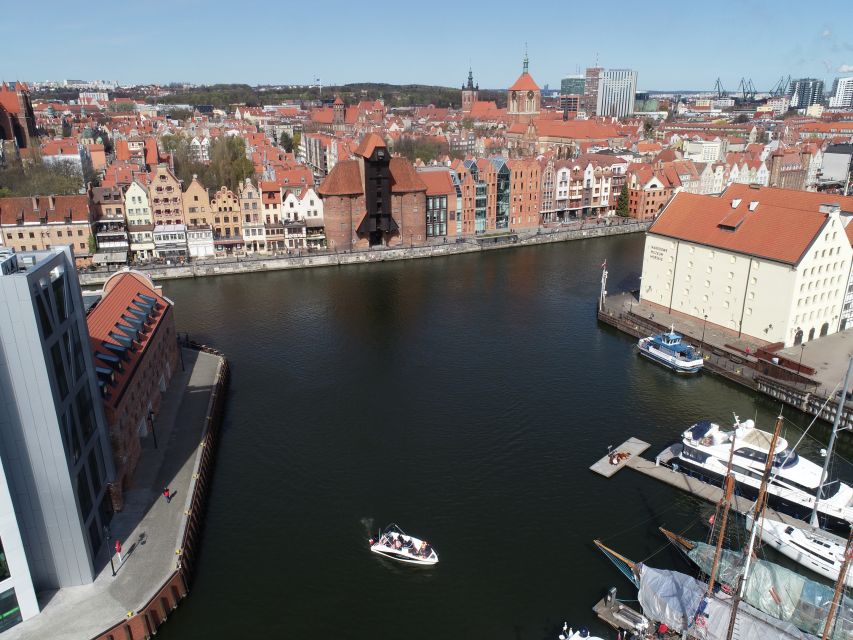 Gdańsk: Motlawa River Yacht Cruise - Back to Green Bridge, then the Marina of Gdańsk stop