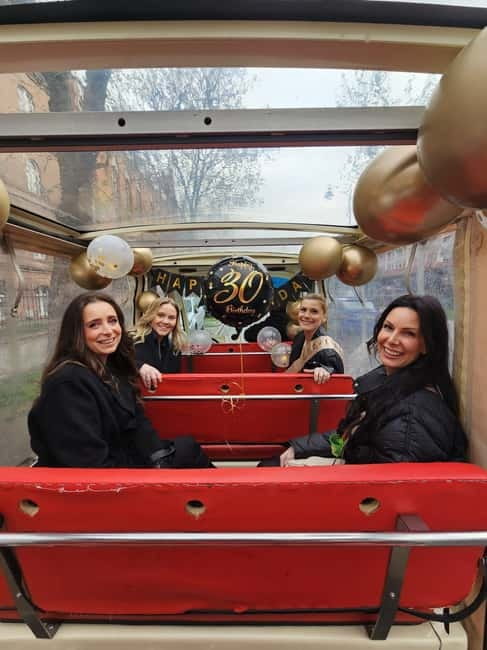 Gdansk: PartyBus in BuggyBus & Alcohol Included & Top Fun - The BuggyBus Ride: Comfort Meets Party Energy