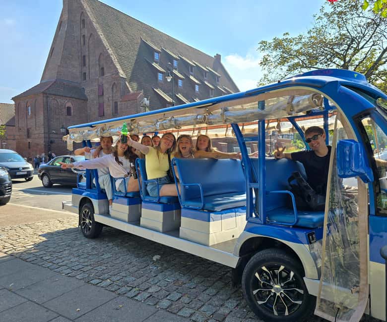 Gdansk:Private Beer City Tour Sightseeing By Golf Cart - The Higland Gate to the Golden Gate: Old Town Entrances and Photo Stops