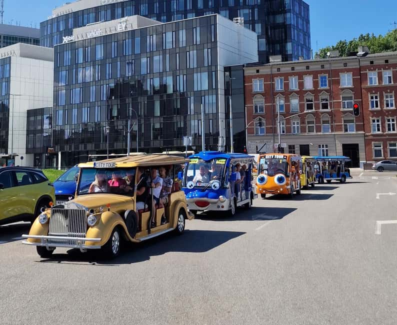 Gdansk:Private Beer City Tour Sightseeing By Golf Cart - Churches Near the Market and the View at Gradowa Hill