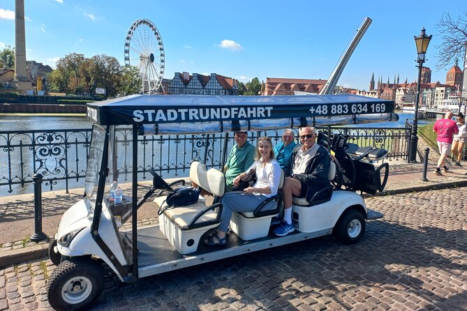 Gdansk: Private City Sightseeing Tour by Buggy/Cart LIVE GUIDED - Buggy logistics, pickup from the center, and what time really feels like