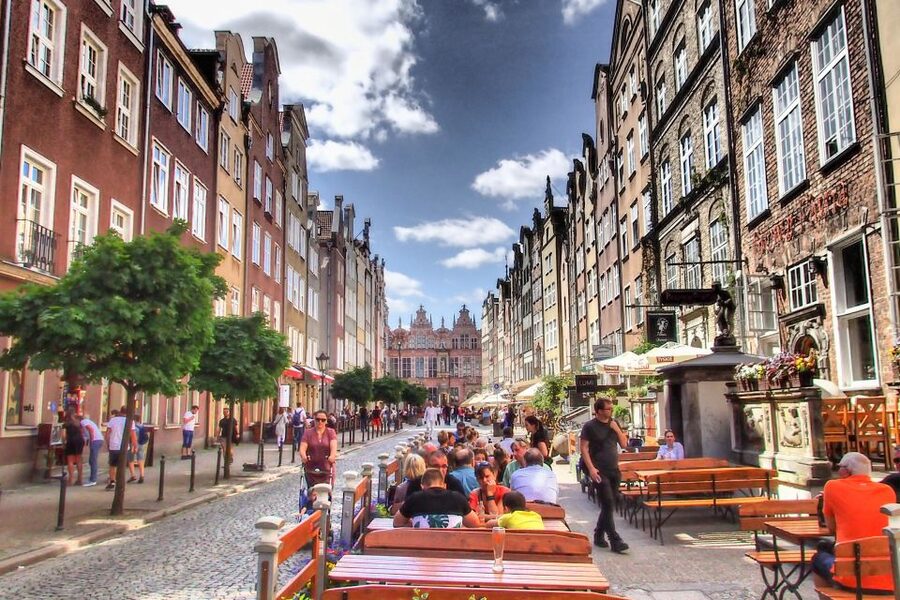Gdansk: Private Old Town Tour - St. Mary’s Basilica: tower time and the Gdansk panorama