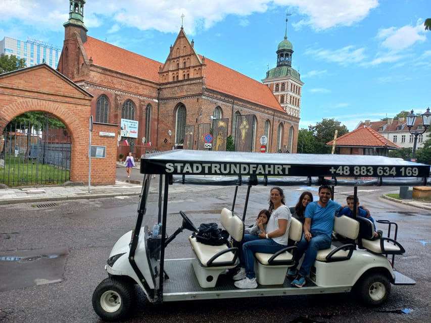 Gdansk: Private Top City Tour by Electric Cart & Live Guided - Old Town gateways and markets: Green Gate, Long Market, Golden Gate