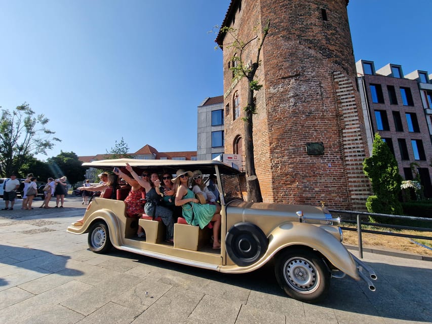 Gdansk: Shared or Private City Tour Sightseeing By Golf Cart - Finishing with the station area and Royal Chapel