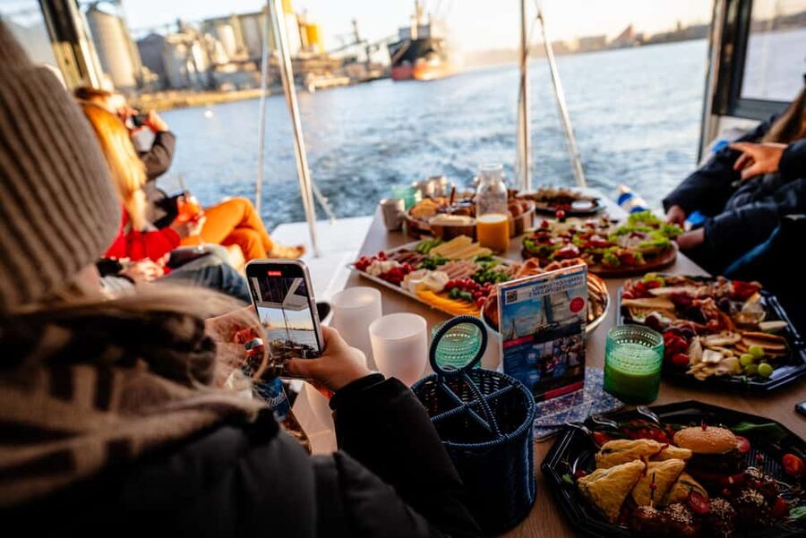 Gdansk/Sopot: Breakfast Cruise on a Catamaran - Comfort on deck: blankets, life jackets, and what to bring