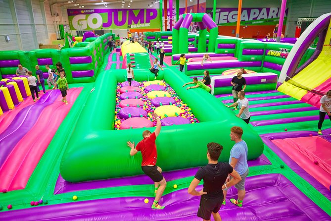 GOjump MEGAPARK Kraków-Sikorki 1h ticket: GOair Inflatable Park - Practical booking and what happens after you book
