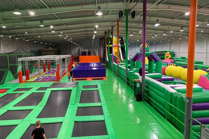 Great fun in GOjump MEGAPARK Kraków-Sikorki - 2 hours ticket - Getting in: prebooked admission, mobile tickets, and socks