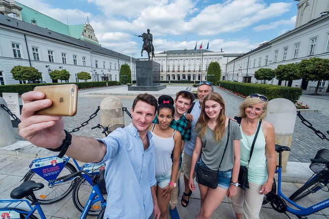 Half-Day Warsaw City Sightseeing Bike Tour for Small Group - Royal Castle Gardens, Fountain Park, and Maria Skłodowska-Curie