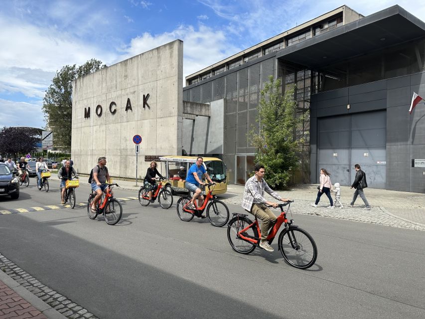 Krakow: 3-Hour Small Group Tour on E-Bike - Pace and route logistics: easy riding, but do not treat it like a bike path tour