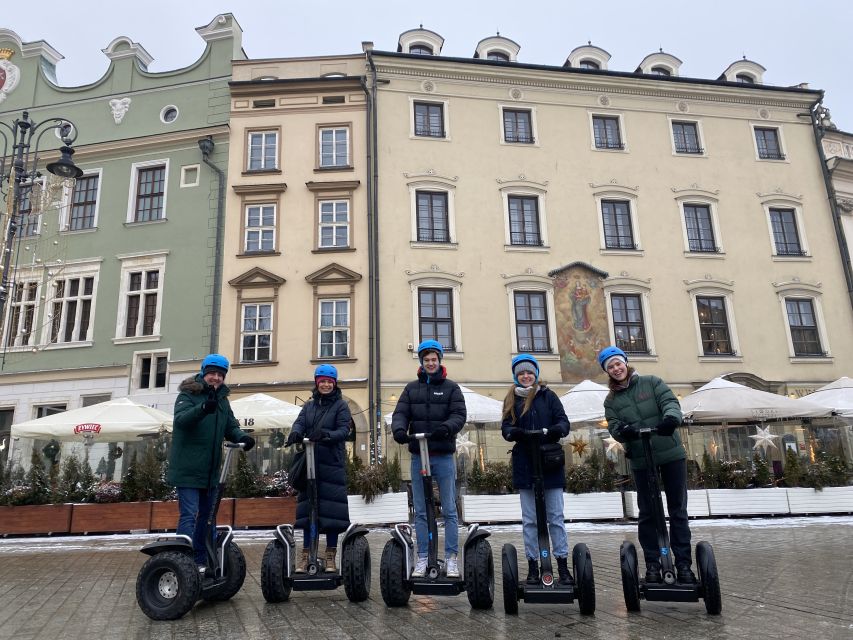 Krakow: 60 min, 120 min Segway Rental with photosession - What You See: Old Town Squares and the Jewish Quarter from Two Wheels